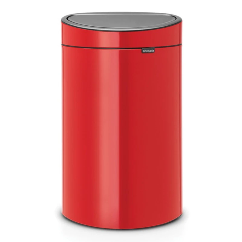 Кош за смет Brabantia Touch Bin New 40L, Passion Red